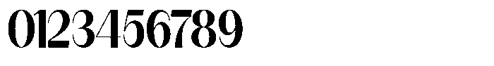 Modernity Bold Font OTHER CHARS