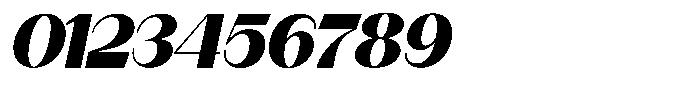 Modernity Extra Black Expanded Italic Font OTHER CHARS
