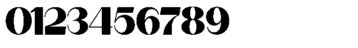 Modernity Extra Black Expanded Font OTHER CHARS