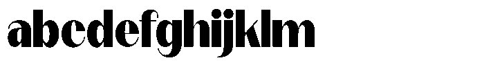 Modernity Extra Black FONT