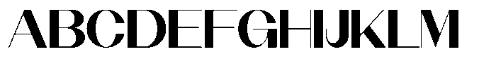 Modernity Extra Bold Expanded Font UPPERCASE