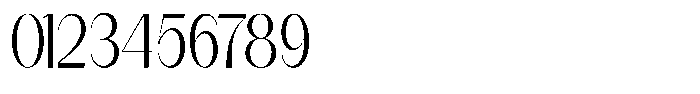 Modernity Extra Light Font OTHER CHARS