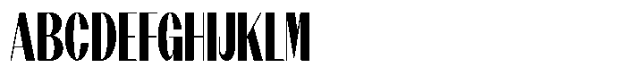 Modernity Heavy Condensed Font UPPERCASE