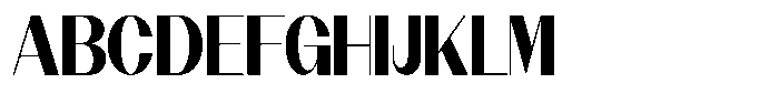 Modernity Heavy Font UPPERCASE