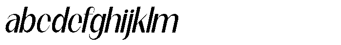 Modernity Italic FONT