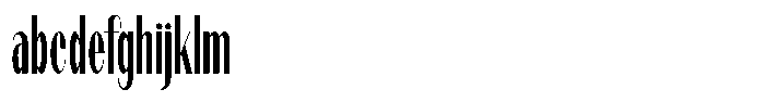 Modernity Light Condensed FONT