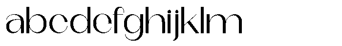 Modernity Light Expanded FONT