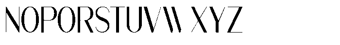 Modernity Light Font UPPERCASE