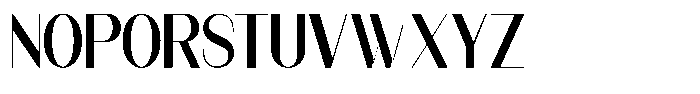 Modernity Medium Font UPPERCASE