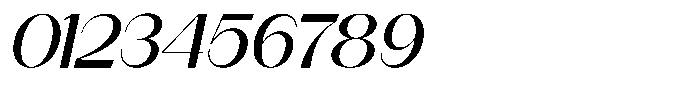 Modernity News Expanded Italic Font OTHER CHARS