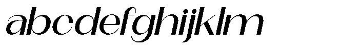 Modernity News Expanded Italic FONT
