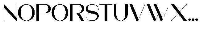 Modernity News Expanded Font UPPERCASE