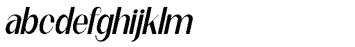 Modernity News Italic FONT