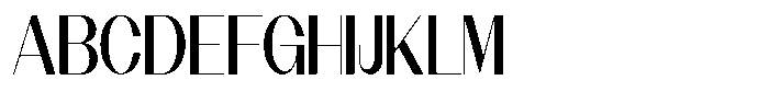 Modernity News Font UPPERCASE