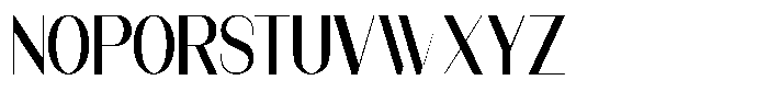 Modernity News Font UPPERCASE