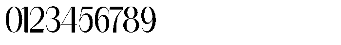 Modernity Regular Font OTHER CHARS