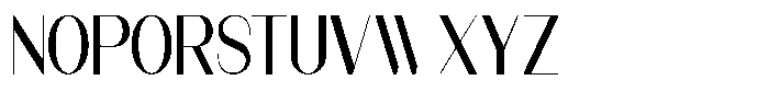 Modernity Regular Font UPPERCASE