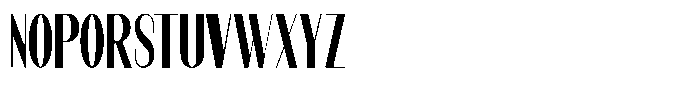 Modernity Semi Bold Condensed Font UPPERCASE