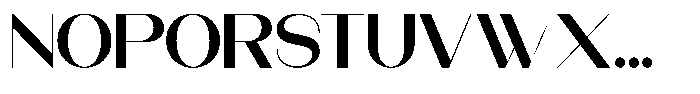 Modernity Semi Bold Expanded Font UPPERCASE