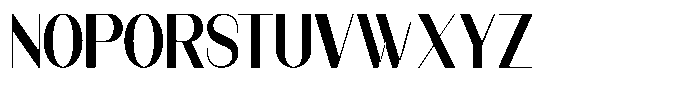 Modernity Semi Bold Font UPPERCASE