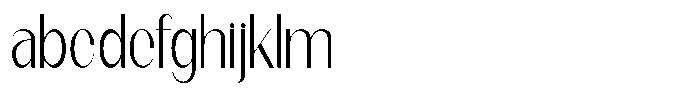 Modernity Thin FONT