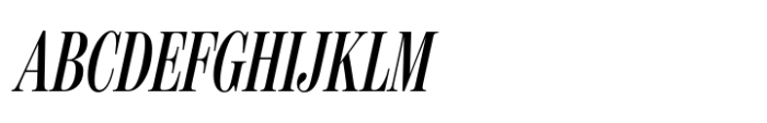 Moderno FB Comp Italic Font