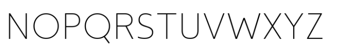 Modeska Thin Font UPPERCASE