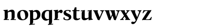 Modest Bold Font LOWERCASE