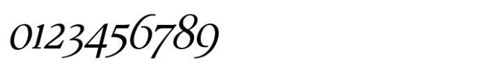 Modest Extra Light Italic Font OTHER CHARS