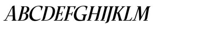 Modest Italic Font