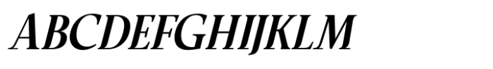 Modest Medium Italic Font