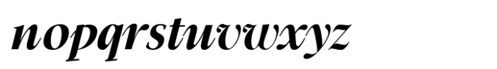 Modest Semi Bold Italic Font LOWERCASE