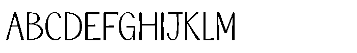 Modestia Light Font UPPERCASE