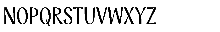 Modestia Medium Font UPPERCASE
