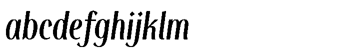 Modestia Semi Italic FONT
