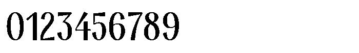Modestia Semi Font OTHER CHARS