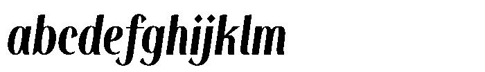 Modestia Ultra Italic FONT