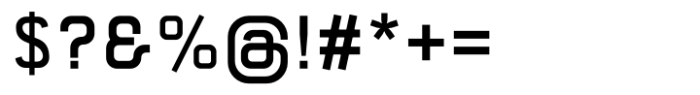 Modex Sans Bold Font OTHER CHARS