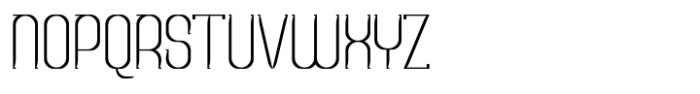 Modge Light Font UPPERCASE