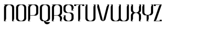Modge Regular Font UPPERCASE