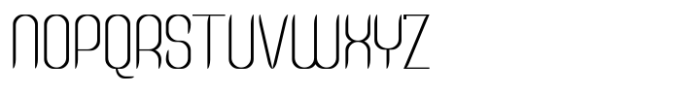Modge Sans Light Font UPPERCASE