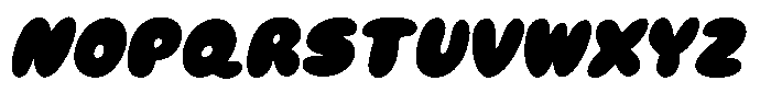 Modim Italic Font UPPERCASE
