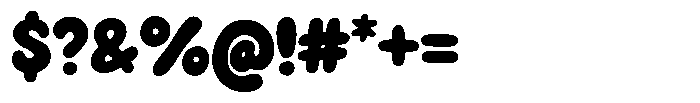 Modim Regular Font OTHER CHARS