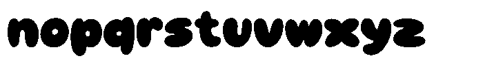 Modim Regular Font LOWERCASE