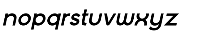 Modista Pro Bold Italic Font LOWERCASE