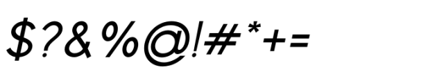 Modista Pro Italic Font OTHER CHARS