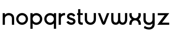 Modista Pro Semi Bold Font LOWERCASE