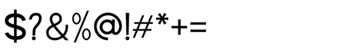 Modista Font OTHER CHARS