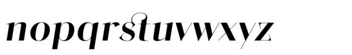 Modisto Bold Italic Font LOWERCASE