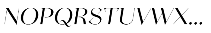 Modisto Italic Font UPPERCASE